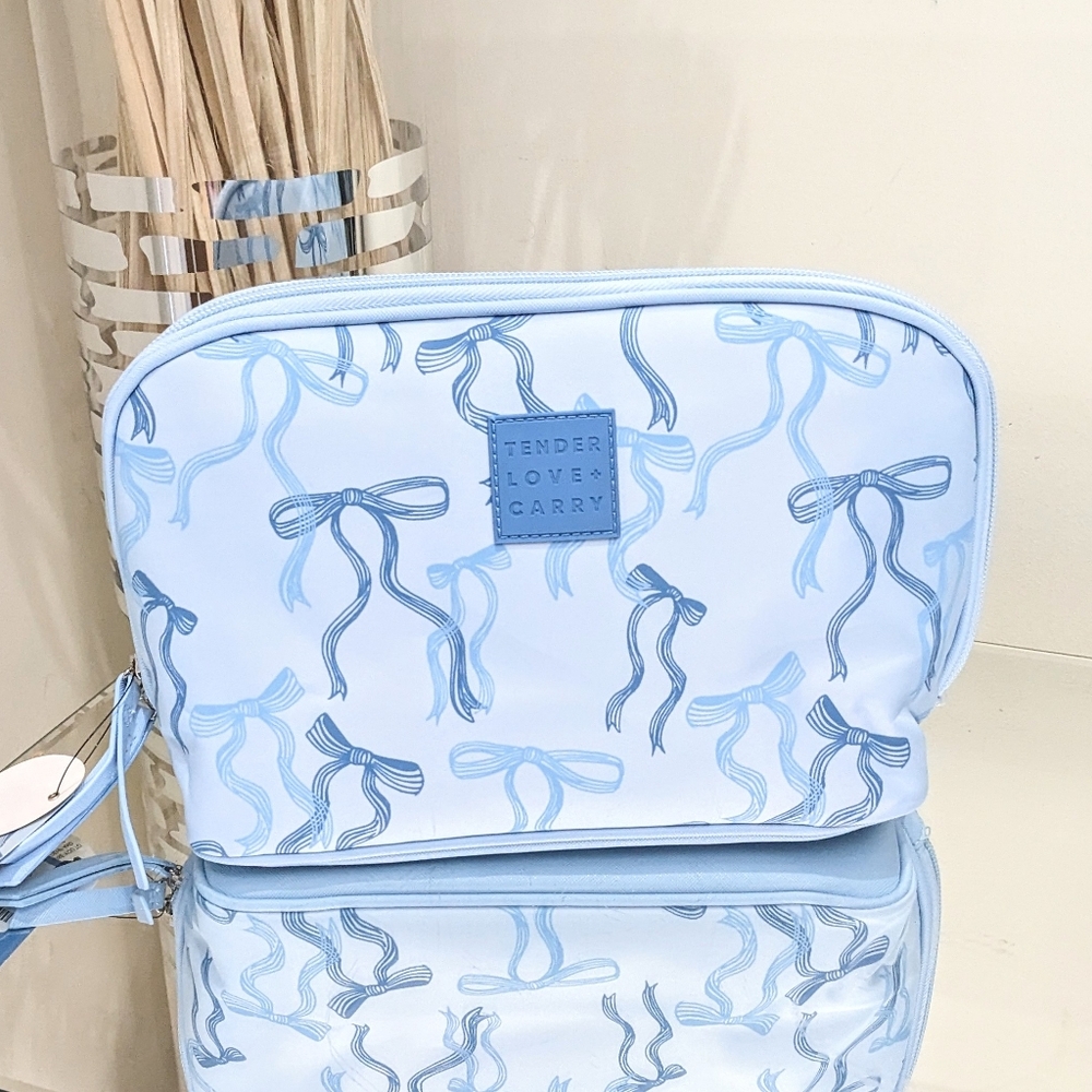 NEW Tender Love + Carry Zip Toiletry Cosmetic Pouch Bag
